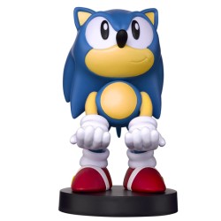Collectible Sonic The Hedgehog Cable Guy Device Holder - Works With Playstation And Xbox Controllers And All Smartphones - Classic Sonic - Not Machine Specific (Open Sealed) Collectible Sonic The Hedgehog Cable Guy Device Holder - Works With Playstation And Xbox Controllers And All Smartphones - Classic Sonic - Not Machine Specific (Open Sealed)